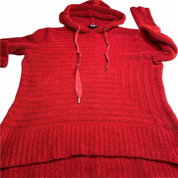 Simply Vera Vera Wang Women’s Burgundy Red Teddie Hoodie Size Large - Picture 4 of 10